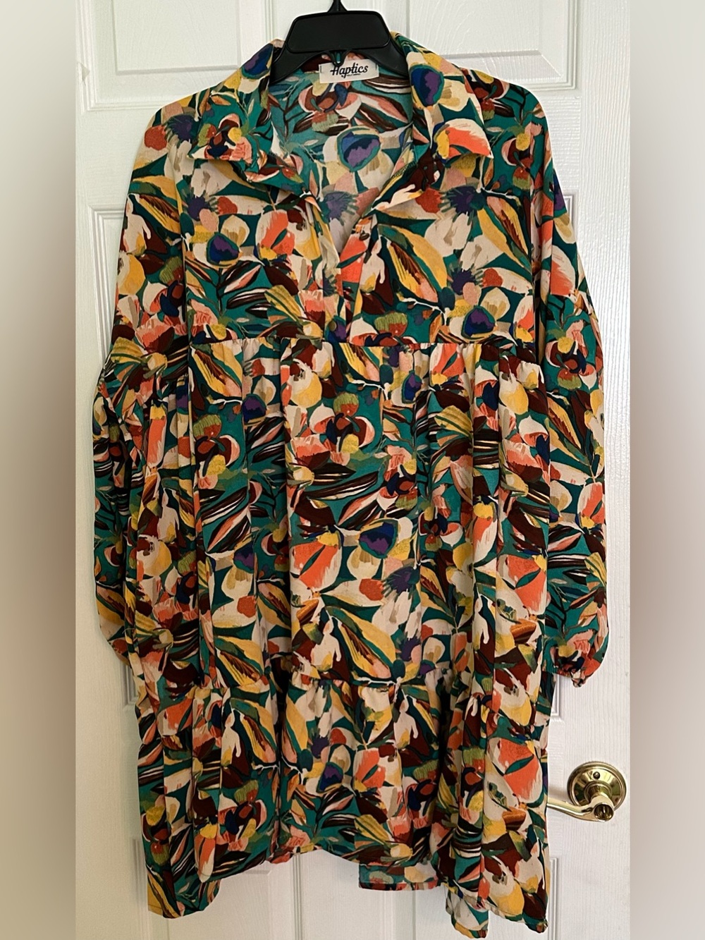 NWT HAPTICS COLLARED BABYDOLL DRESS